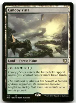 Canopy Vista #168 (NM) Midnight Hunt MIC Magic MTG - Image 1