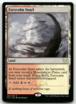 Furycalm Snarl #266 (NM) Strixhaven STX Magic MTG - Image 1
