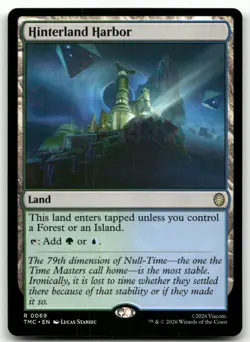 Hinterland Harbor #69 (NM) Commander: Teenage Mutant Ninja Turtles TMC Magic MTG - Image 1