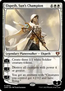 Elspeth, Sun's Champion CM LP MTG - Image 1