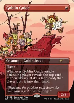 Goblin Guide - Extended Art Promo Secret Lair LP MTG - Image 1