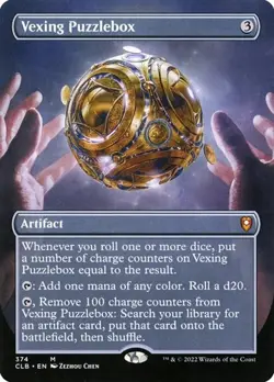 Vexing Puzzlebox - Extended Art CLB LP MTG - Image 1