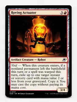 Roving Actuator [Edge of Eternities] MTG Magic NM/M 🔥 - Image 3