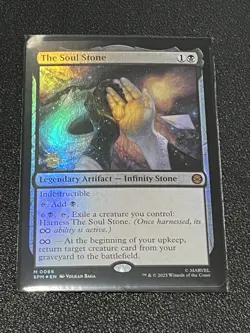 The Soul Stone Marvel's Spider-Man Pre Release Promo Foil - Image 1