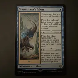Stormchaser's Talent Bloomburrow Regular! NM MTG! 0075 - Image 1