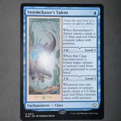 Stormchaser's Talent Bloomburrow Regular! NM MTG! 0075 - Image 2