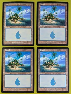 Island (335) x4 Invasion 4x Magic the Gathering MTG - Image 1