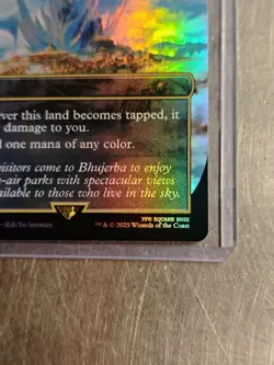 Magic MTG Promo Card Final Fantasy Bhujerba Floating City P-0041 Foil Mint Eng - Image 4