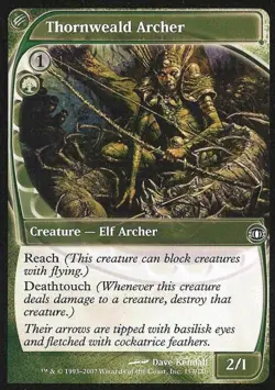 Thornweald Archer - Medium Play MTG Futuresight - Image 1