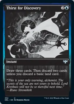 Thirst for Discovery - Near Mint MTG Innistrad: Double Feature - Image 1