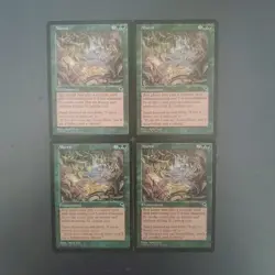 MTG Tempest Enchantress's Presence 4 Card Set English Played Condition JAPAN - Image 1