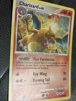 Pokemon Card TCG Charizard 1/99 Holo Rare Platinum Arceus Swirl Very Light Play - Image 2