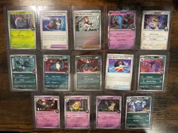 Pokemon 2025&2026 Team Rocket 🚀 Lot, 4 Holos, 14 cards total - Image 1