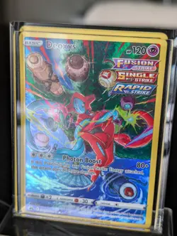 Pokemon TCG Deoxys GG12/GG70 Crown Zenith: Galarian Gallery Holo Card Near Mint - Image 1