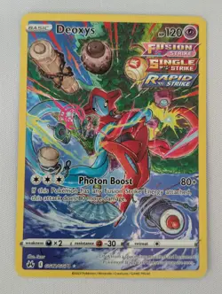 Pokemon TCG Deoxys GG12/GG70 Crown Zenith: Galarian Gallery Holo Card Near Mint - Image 3