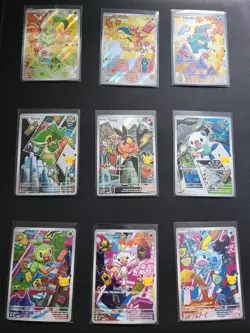 Pokemon TCG First Partner Illustration Collection Series 2 Full Set (9 Cards) - Image 1