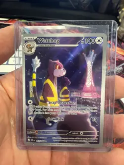 Watchdog (97/86) Holo Chaos Rising Illustration Rare Pokemon Card - Image 1