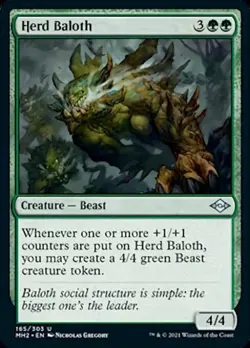 Herd Baloth -Foil Near Mint MTG Modern Horizons 2 - Image 1