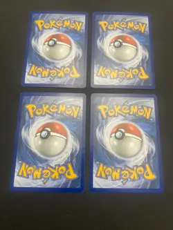 Pokemon Rainbow Energy 151/168 Playset 4x Four Cards x4 Lightly Played - Image 2