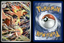 Ethan's Typhlosion 190/182 Destined Rivals Illustration Rare Pokemon NM - Image 3