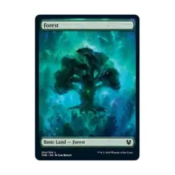WOTC MtG Theros Beyond Death Forest (C) (Foil) NM - Image 1