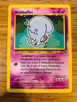 Wobbuffet (35/75) Rare Neo Discovery Set Pokemon Card! FREE P&P! - Image 1