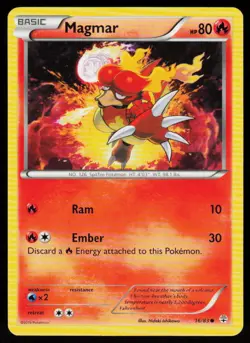 Magmar 16/83 Common Generations Pokemon Near Mint - Image 1