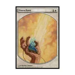 WOTC MtG Magic Player Reward Promos Disenchant (P) EX - Image 1