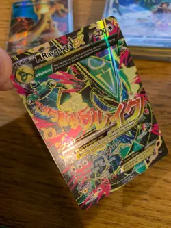 NM! Rayquaza EX (105/108) XY Roaring Skies Full Art Pokemon Card! FAST P&P! - Image 3