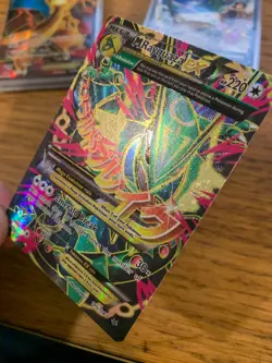NM! Rayquaza EX (105/108) XY Roaring Skies Full Art Pokemon Card! FAST P&P! - Image 4