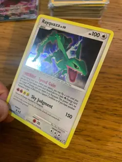 NM! Rayquaza (14/146) Diamond & Pearl Legends Awakened Holo Pokemon Card! - Image 4