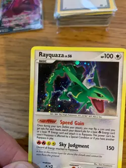 NM! Rayquaza (14/146) Diamond & Pearl Legends Awakened Holo Pokemon Card! - Image 5