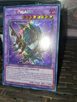 Yu-Gi-Oh! Battles of Legend: Monster Mayhem Dark Paladin 1st Edition BLMM-EN008 - Image 4