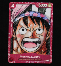 Monkey.D.Luffy Premium Card Collection ONE PIECE FILM RED Edition P-022 - Image 1