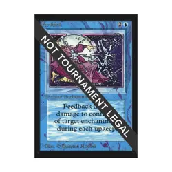 WOTC MtG International Ed. Feedback (U) NM - Image 1