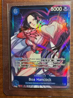 One Piece TCG OP-07 500 Years Into The FutureBoa Alt Art PRISTINE SAME DAY ⚡💎 - Image 1