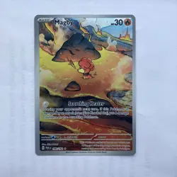 Pokemon Card Magby 186/182 Paradox Rift Illustration Rare NM - Image 1