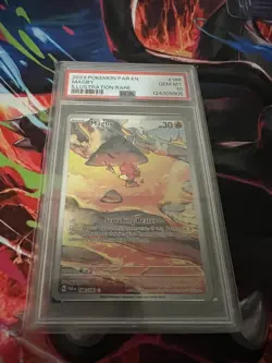 Magby #186/182 Paradox Rift - Pokemon Card PSA 10 - Image 1