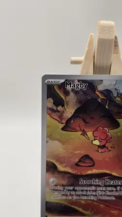 Pokemon TCG Magby 186/182 Illustration Rare Paradox Rift - Image 2