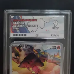 Magby 186/182 Illustration Rare - Paradox Rift 2023 Pokemon TCG - ACE Mint 9 - Image 2