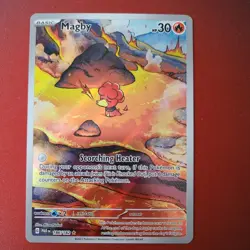 Magby - Illustration Rare - Paradox Rift 186/182 - Pokemon TCG - Image 1
