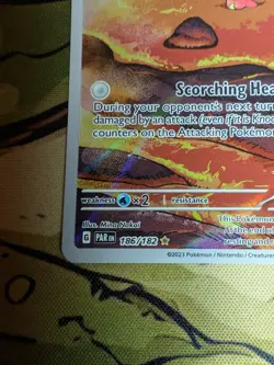 Pokemon TCG Magby Card 186/182 Paradox Rift Illustration Rare - Image 3