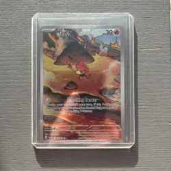 Pokemon TCG Magby Card 186/182 Paradox Rift Illustration Rare NM Condition - Image 1