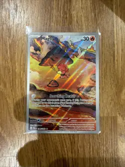 Pokemon TCG Magby Paradox Rift 186/182 Holo Illustration Rare - Image 1