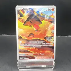 Magby 186/182 SV04 Paradox Rift Holo Illustration Rare Pokemon TCG Card - Image 1