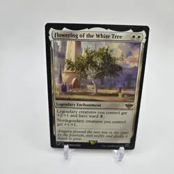 Flowering of the White Tree Lord of the Rings NM MTG Regular #15 - Image 1