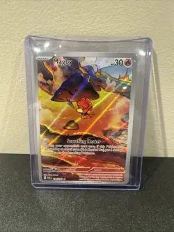 Magby 186/182 SV04 Paradox Rift Holo Illustration Rare Pokemon TCG Card - Image 3
