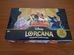 Disney Lorcana: The First Chapter Booster Box - 24 Packs, Sealed EN02 - Image 1
