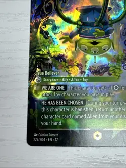 Lorcana Alien True Believer Enchanted Wilds Unknown 229/204 - Fast Shipping! - Image 5