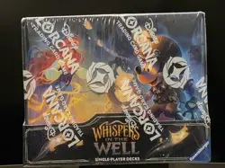 Disney Lorcana Whispers in the Well Starter Deck Display X8 Decks Sealed - Image 1